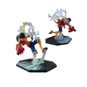Action Figure Luffy Gear Second (Red Hawk) - 14cm