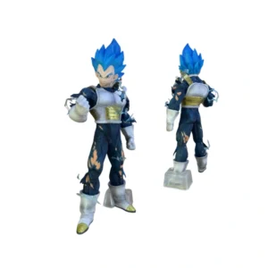 Action Figure Vegeta Super Saiyan Blue (Dano de Batalha) - 25cm