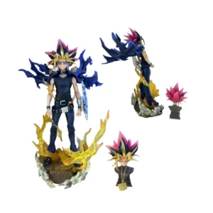 Action Figure Yami Yugi (Atem) com Efeitos - 26cm