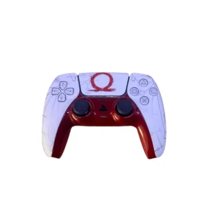 Controle PS5 Original, Personalizado com o tema God of War 3 (Novo)