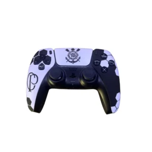 Controle PS5 Original, Personalizado com o tema Corinthians (Novo)