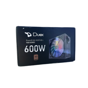 Fonte Duex 600W 80 Plus Bronze RGB