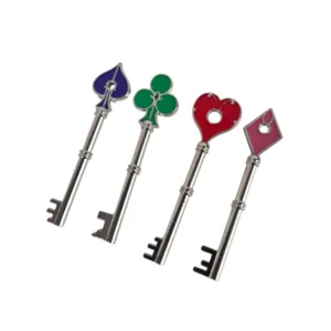 Kit 4 Chaves Resident Evil Delegacia