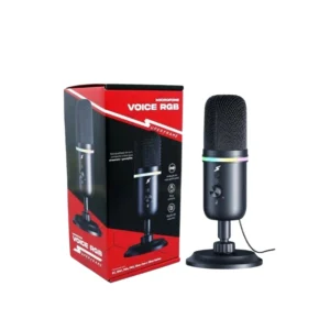 Microfone Gamer Superframe Voice RGB