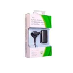 Kit Bateria + Cabo Carregador p/ Xbox 360