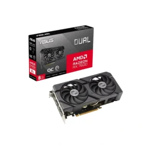 Placa de vídeo Asus Dual Amd Radeon Rx 7600 Evo Oc de 8 GB
