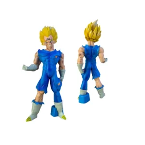 Action Figure Majin Vegeta (Dano de Batalha) - 19cm